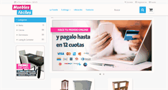 Desktop Screenshot of mueblesfaciles.com.ar